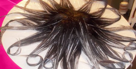 Koloryzacja na kole art hat