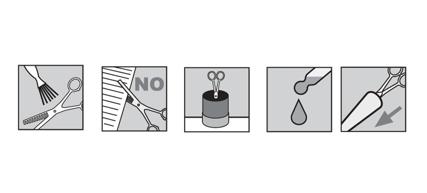 Dobre nożyczki fryzjerskie mogą służyć bardzo długo