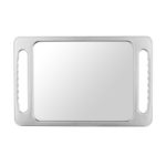 Lustro fryzjerskie srebrne