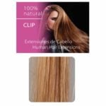 Włosy Clip średni blond
