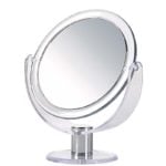 Lusterko kosmetyczne dwustronne okrągłe